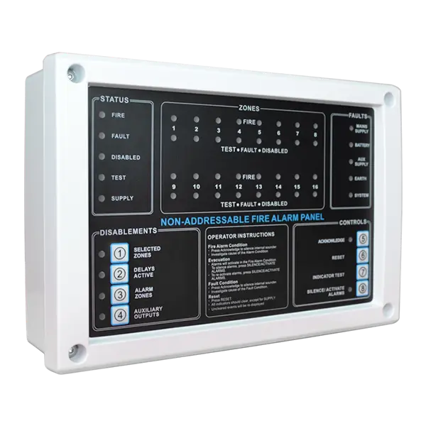 4002-02 Panel Repetidor Convencional LCD