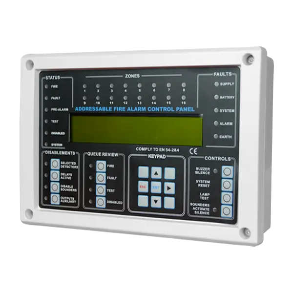6001-08 Panel Repetidor Direccionable LCD