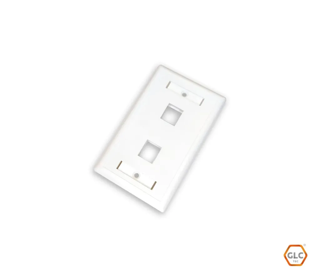 CE-4009 FACE PLATE DE 2 PUERTOS